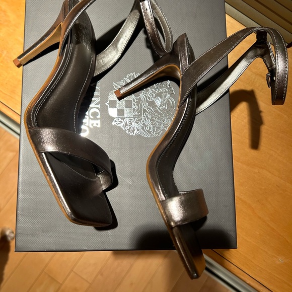 Vince Camuto Pewter Heels - Picture 7 of 9